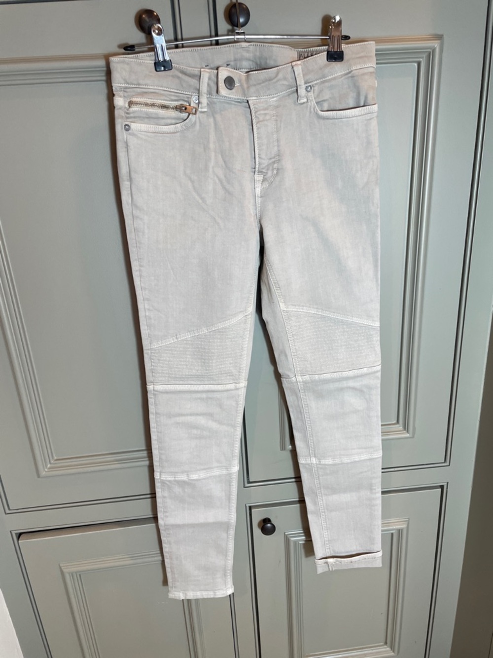 All Saints Biker Cut Women's Slim Moto Slim Fit Jeans